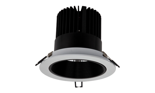 LED 18W 深孔COB嵌燈 可調角度 開孔140mm 黃光白光中性光