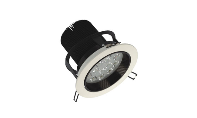 LED 15W車鋁筒燈開孔150mm 黃光/白光/中性光