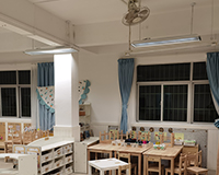 深圳光明木墩幼兒園教室照明改造